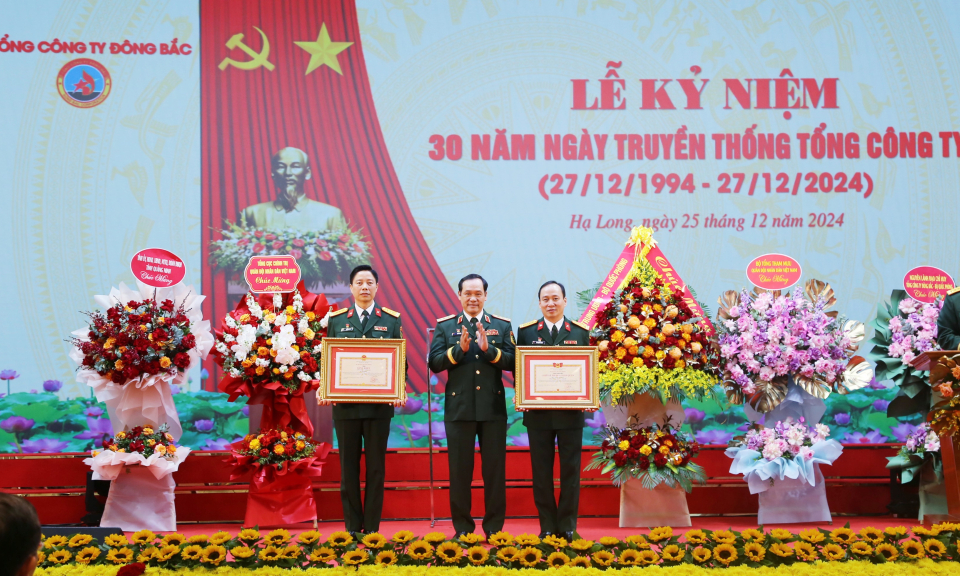 Tổng Công ty Đông Bắc kỷ niệm 30 năm Ngày truyền thống 27/12 (1994 - 2024)