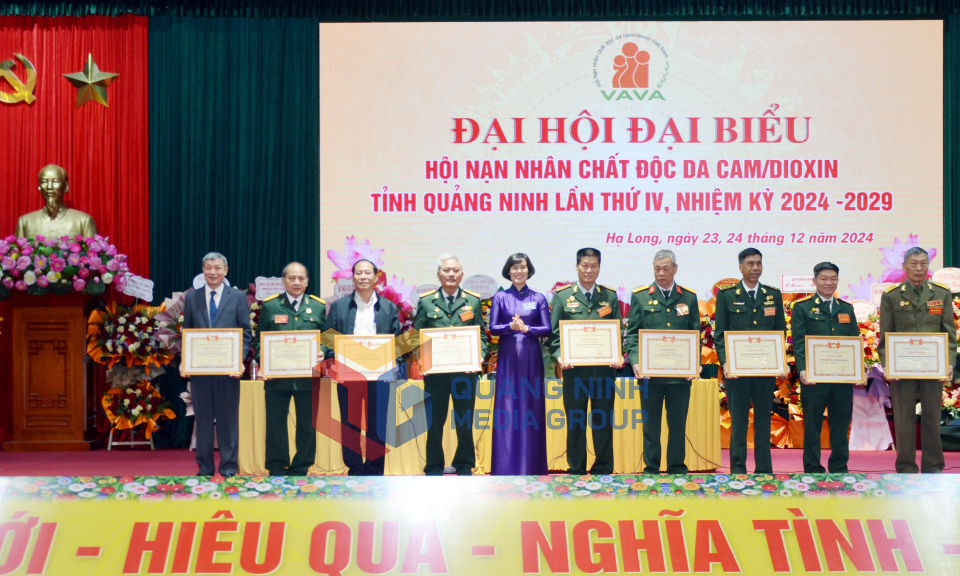 Đại hội Đại biểu Hội Nạn nhân CĐDC/dioxin tỉnh lần thứ IV, nhiệm kỳ 2024-2029, tháng 12-2024