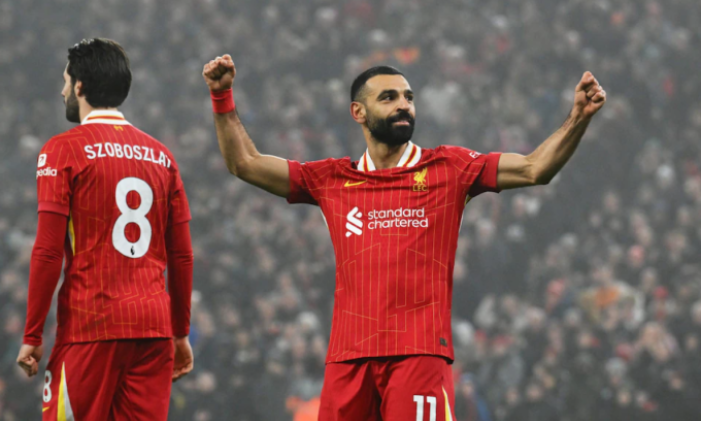 Salah giúp Liverpool thắng ngược ở Ngoại hạng Anh