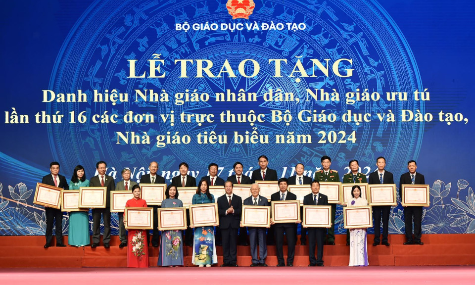 10 thành tựu, hoạt động nổi bật của Giáo dục năm 2024