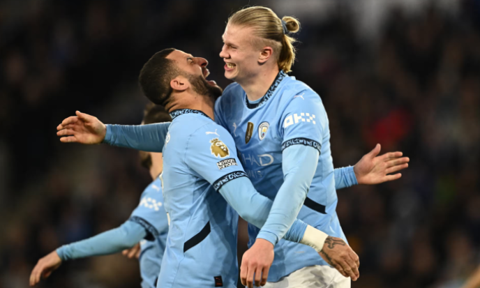 Man City thắng giải tỏa tại Ngoại hạng Anh