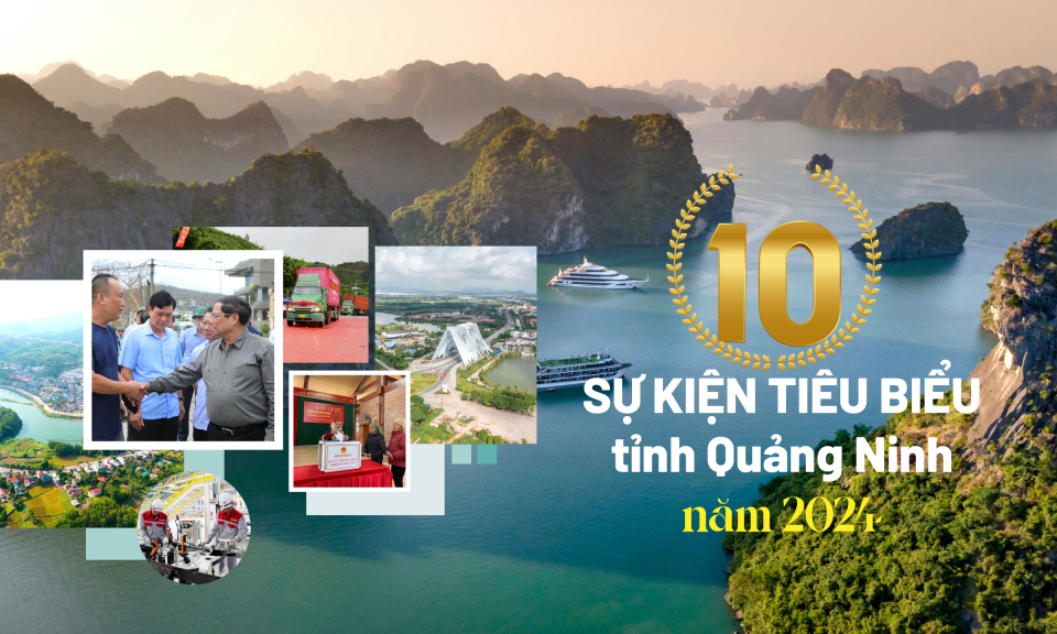 10 sự kiện tiêu biểu tỉnh Quảng Ninh năm 2024