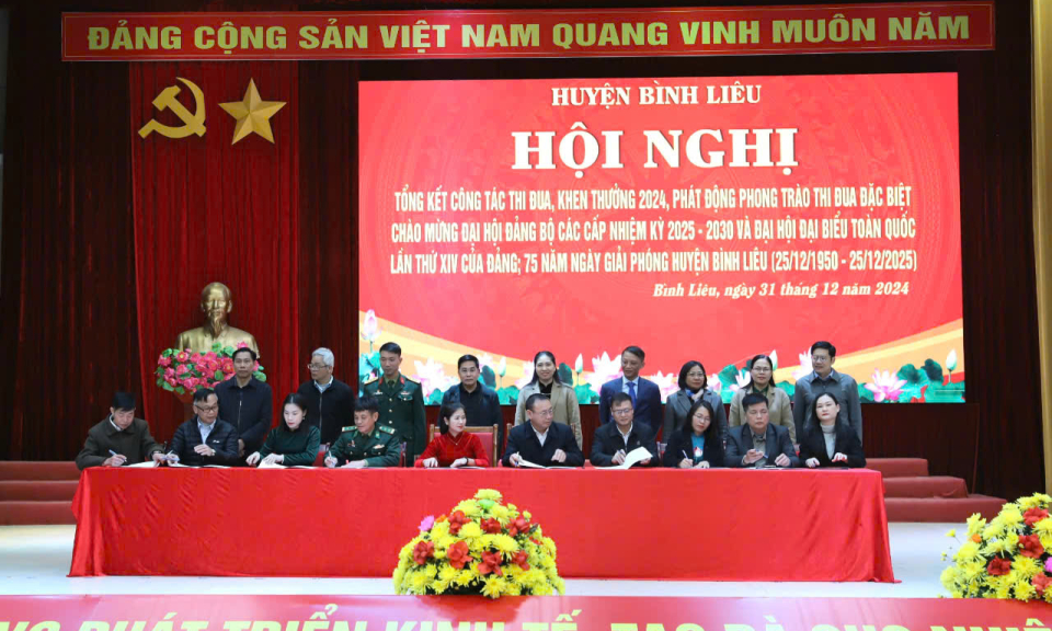 Bình Liêu: Phát động phong trào thi đua năm 2025