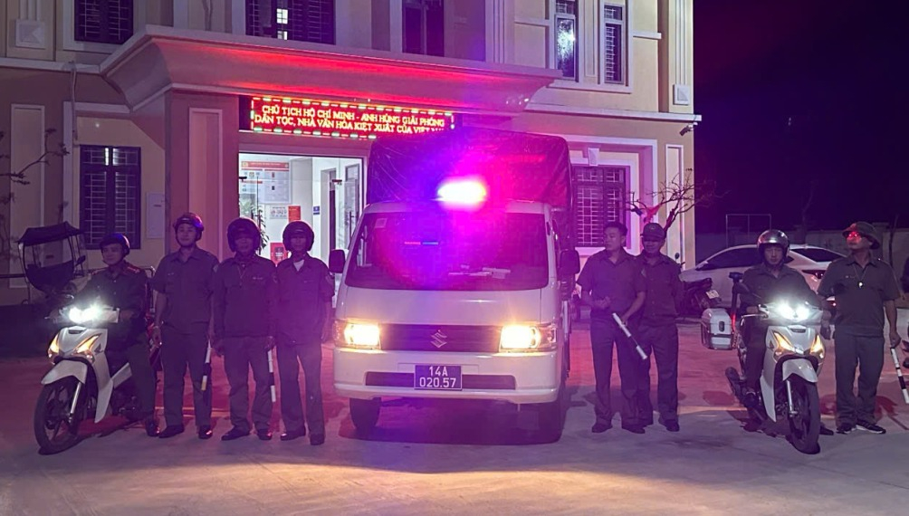 Lực lượng tham gia bảo vệ an ninh trật tự tại cơ sở 