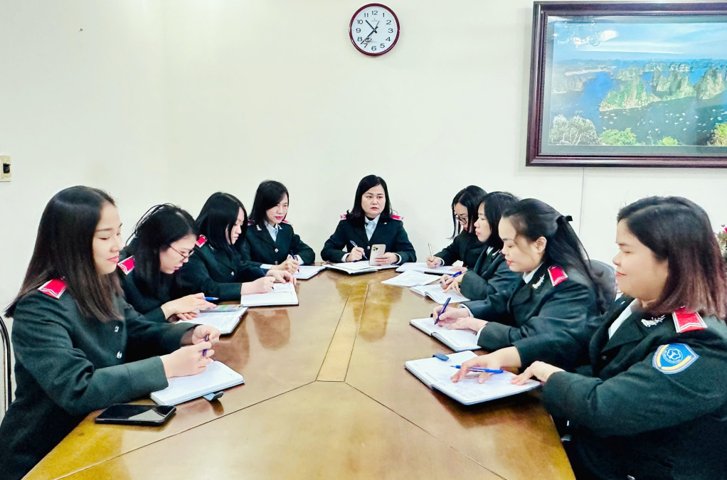 Phòng Thanh tra - Kiểm tra (BHXH tỉnh) triển khai kế hoạch thực hiện công tác thanh tra, kiểm tra đối với các đơn vị chậm nộp BHXH, BHYT, BHTN.