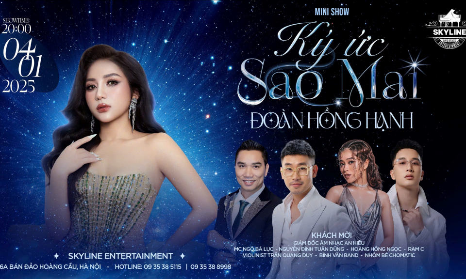 “Sao Mai” Đoàn Hồng Hạnh tổ chức minishow đầu tiên