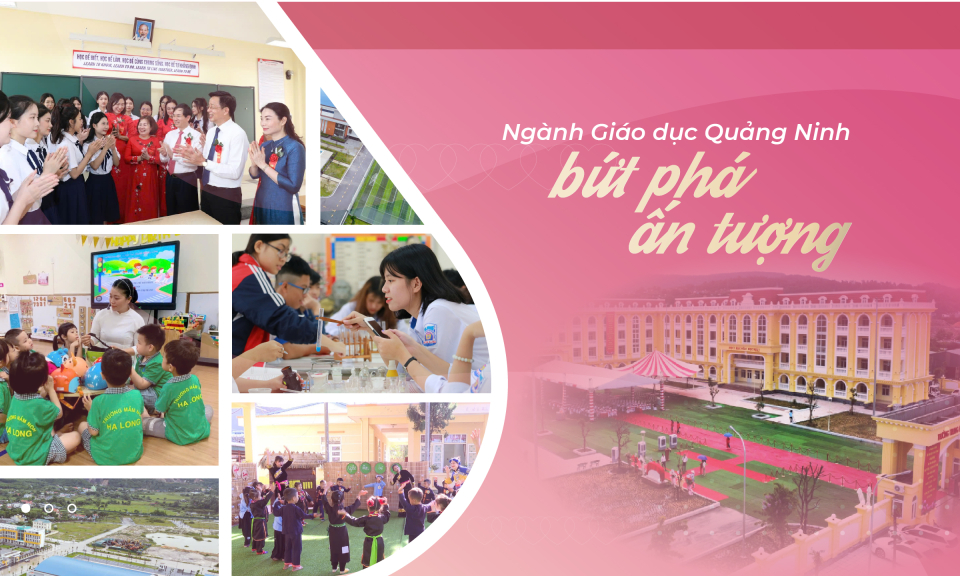 Ngành Giáo dục Quảng Ninh bứt phá ấn tượng