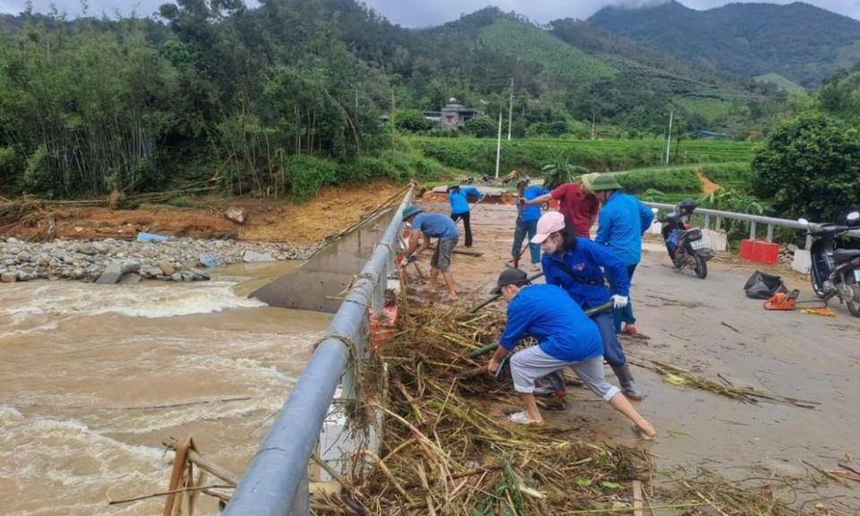 Chuyển nguồn kinh phí cho công tác khắc phục hậu quả bão Yagi còn dư sang năm 2025