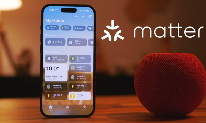 Apple ngầm xác nhận Matter là chuẩn chung của smarthome