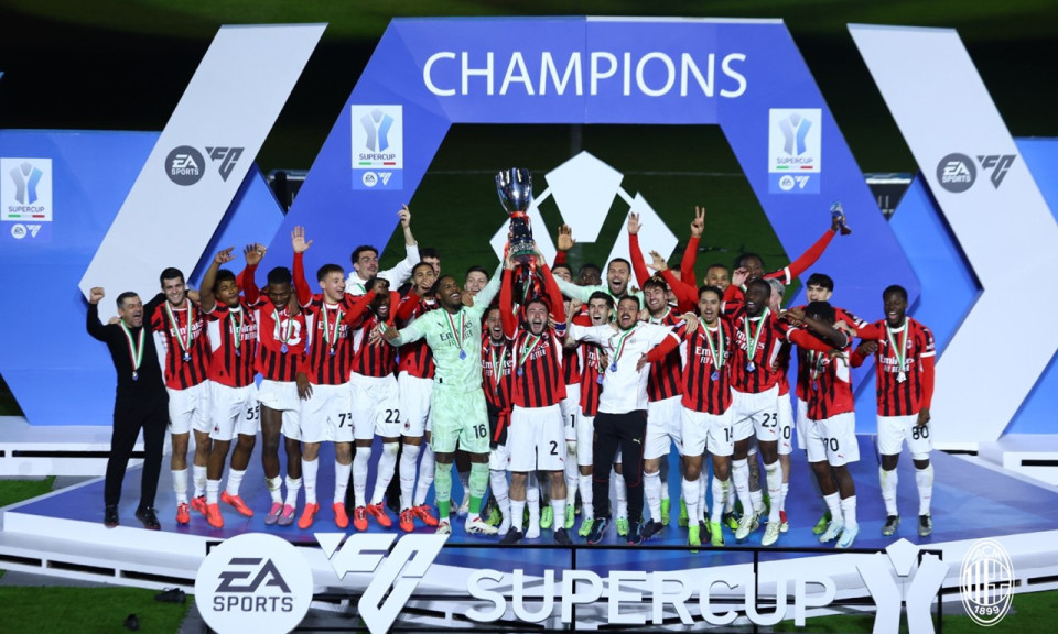 Ngược dòng khó tin hạ Inter, AC Milan đoạt Siêu cup Italia