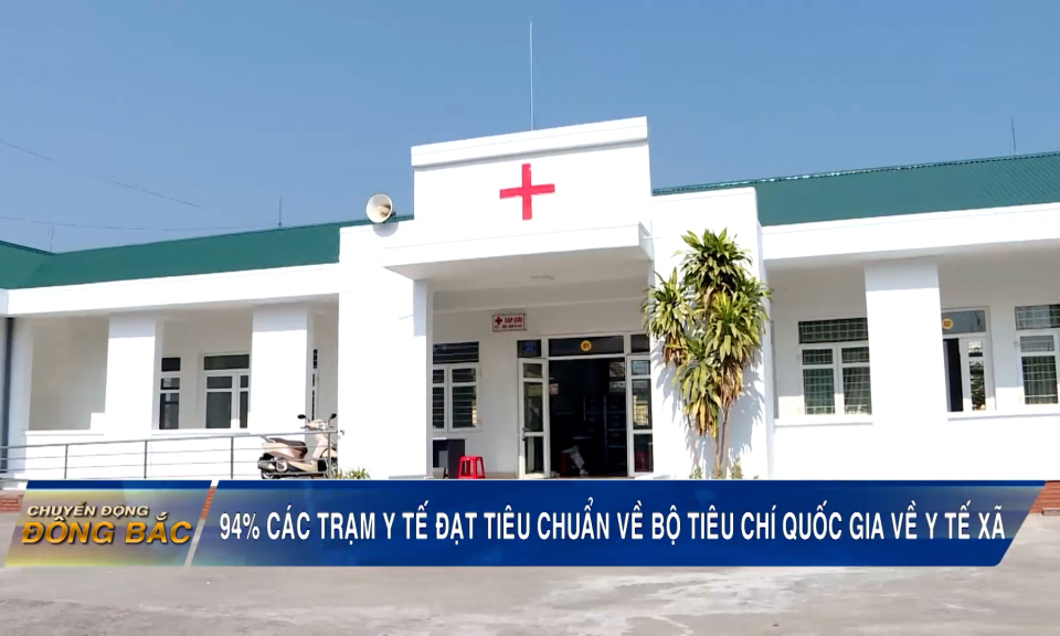 94% các trạm y tế đạt tiêu chuẩn về Bộ Tiêu chí quốc gia về y tế xã