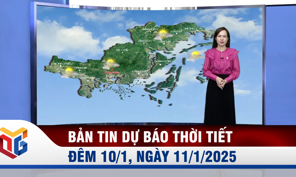 Dự báo thời tiết đêm 10, ngày 11/1/2025