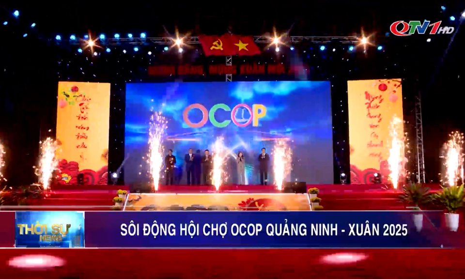 Sôi động Hội chợ OCOP Quảng Ninh - Xuân 2025