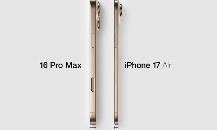 Độ mỏng gây 'choáng váng' của iPhone 17 Air