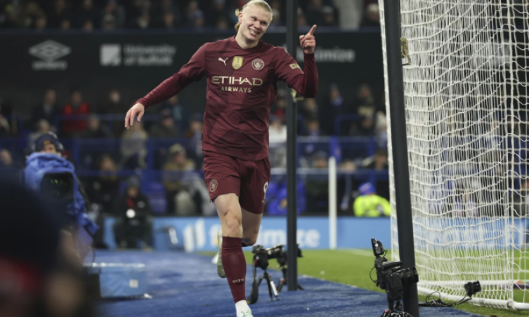 Man City thắng 6-0 tại Ngoại hạng Anh
