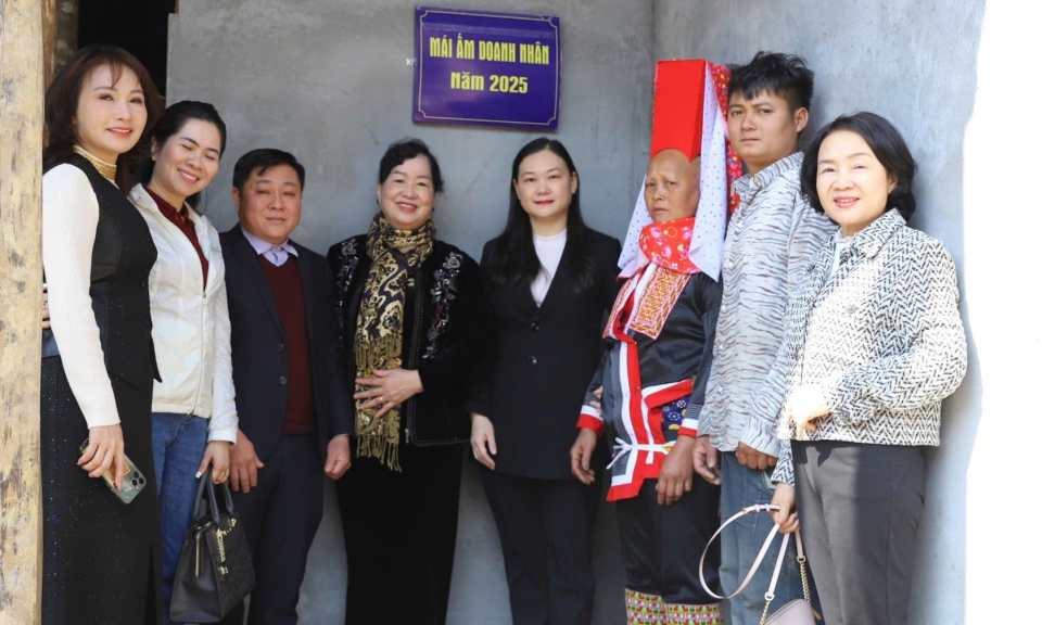 Lễ khánh thành nhà ở “Mái ấm Doanh nhân” năm 2025