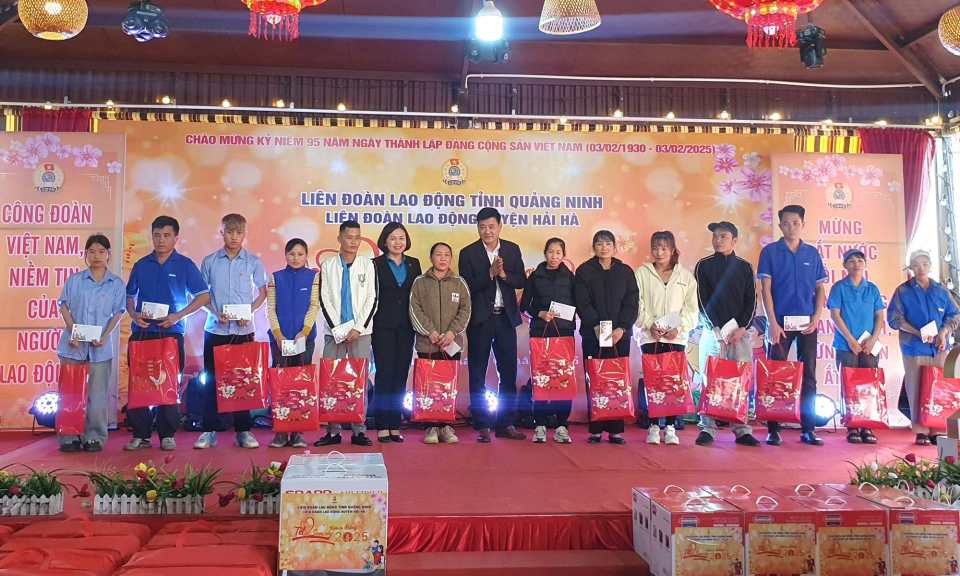 Hải Hà: Chăm lo Tết cho gia đình chính sách, người có hoàn cảnh khó khăn