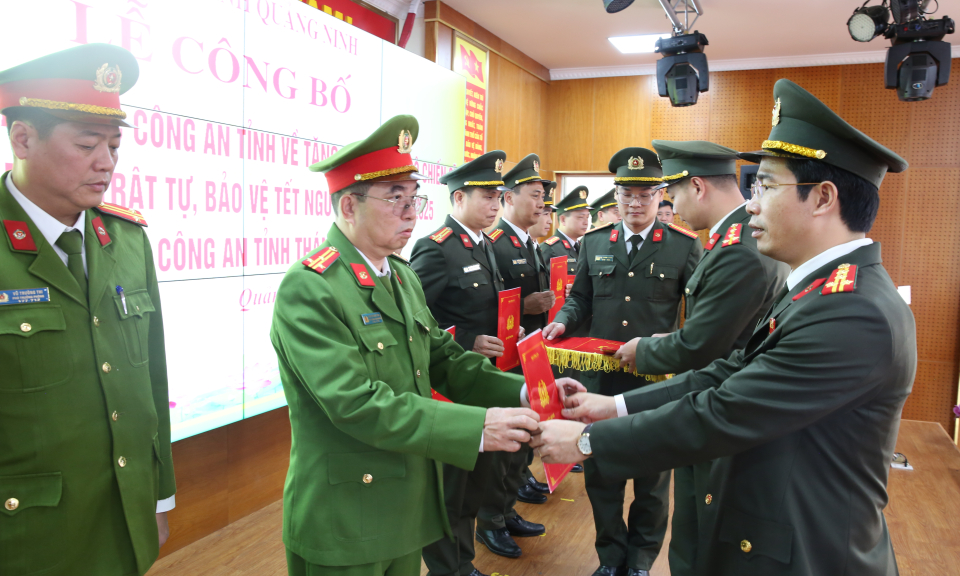 Tăng cường lực lượng bảo đảm an ninh, trật tự, bảo vệ Tết Nguyên đán Ất Tỵ năm 2025