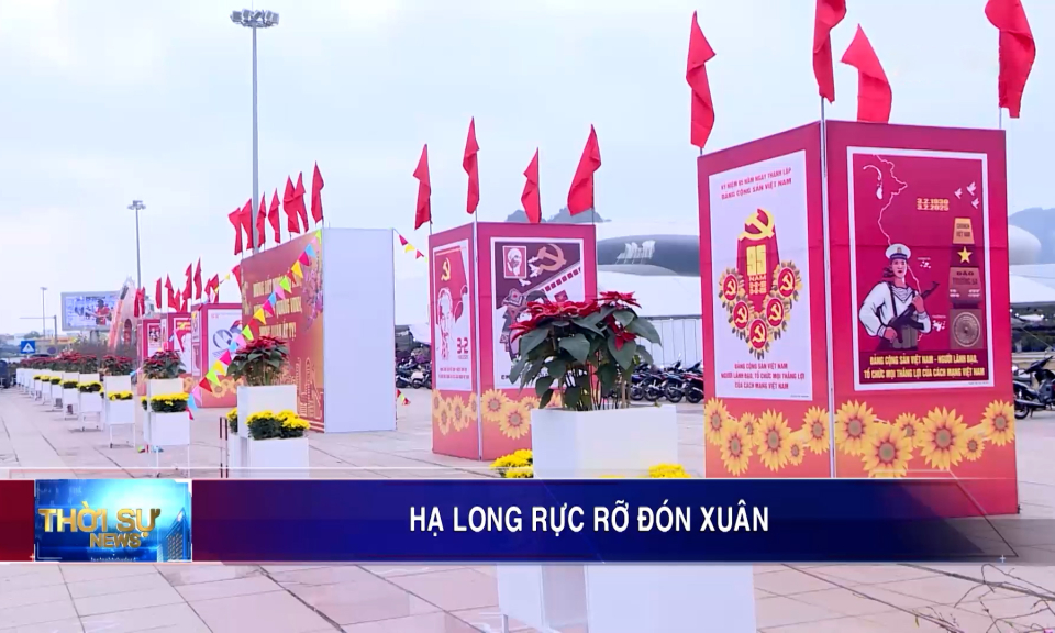 Hạ Long rực rỡ đón xuân