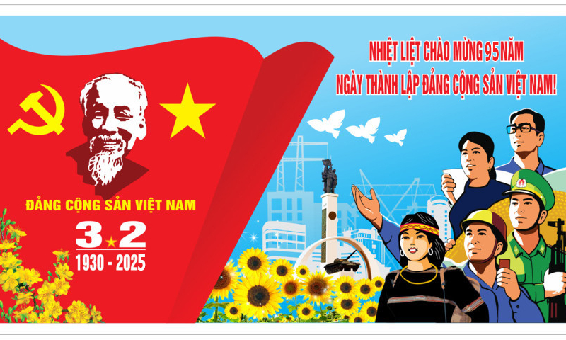 Kỷ niệm 95 năm Ngày thành lập Đảng Cộng sản Việt Nam