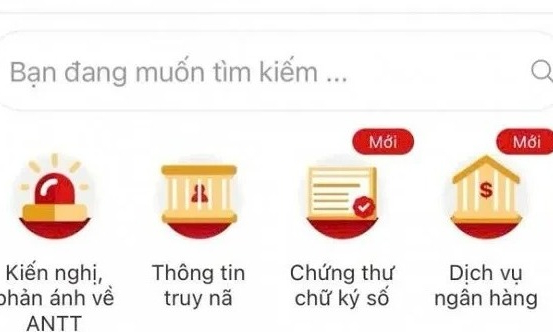 Có thể tra cứu thông tin về đối tượng bị truy nã thông qua VNeID