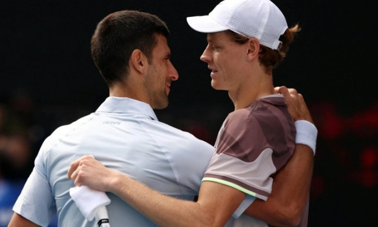 Djokovic được xem như động lực để Sinner 'cày cuốc'