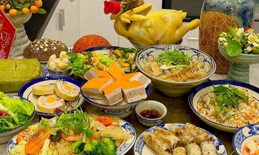 Traditional Tết feast - Culinary legacy