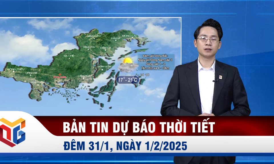 Dự báo thời tiết đêm 31/1, ngày 1/2/2025