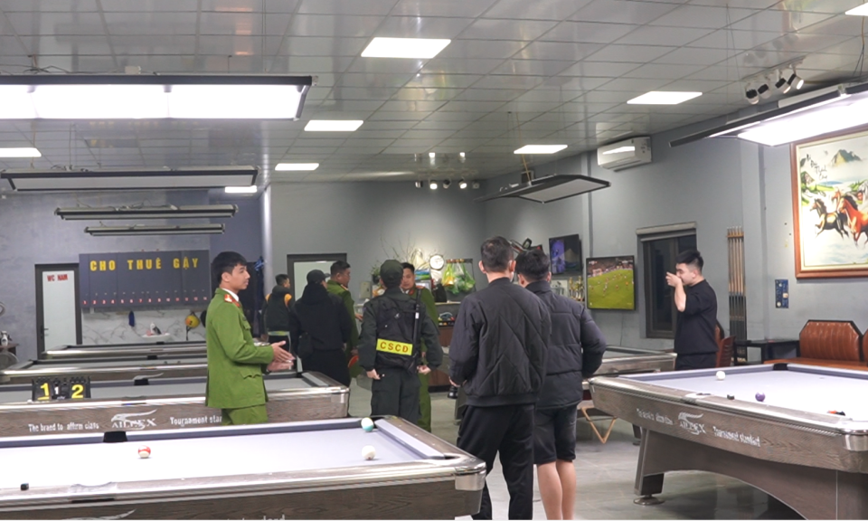 Kiểm soát phòng ngừa ma túy nảy sinh tại các cơ sở kinh doanh có điều kiện dịp đầu năm