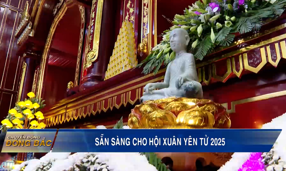 Sẵn sàng cho hội xuân Yên Tử 2025