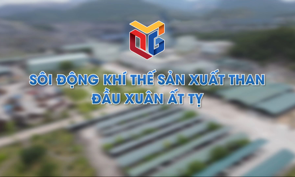 Sôi động khí thế sản xuất than đầu xuân Ất Tỵ