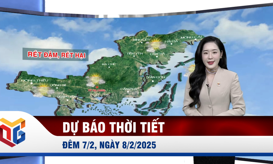 Dự báo thời tiết đêm 7/2, ngày 8/2/2025