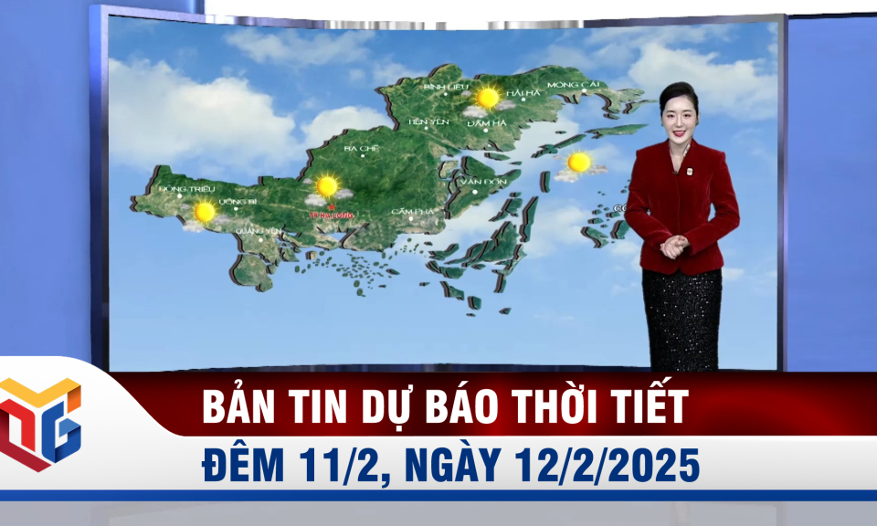 Dự báo thời tiết đêm 11, ngày 12/2/2025