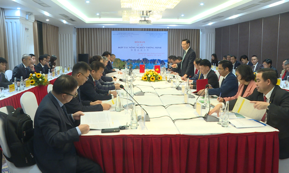 Hội đàm hợp tác nông nghiệp thông minh
