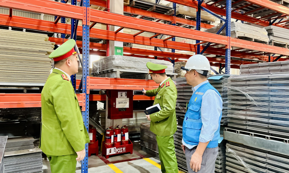 Phòng chống cháy nổ trong hoạt động sản xuất kinh doanh