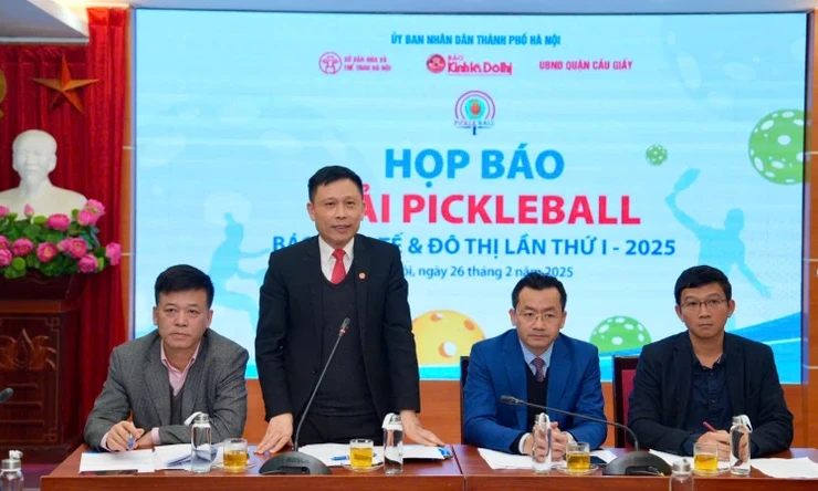 Khoảng 500 vận động viên tham dự Giải Pickleball Báo Kinh tế và Đô thị lần thứ I-2025