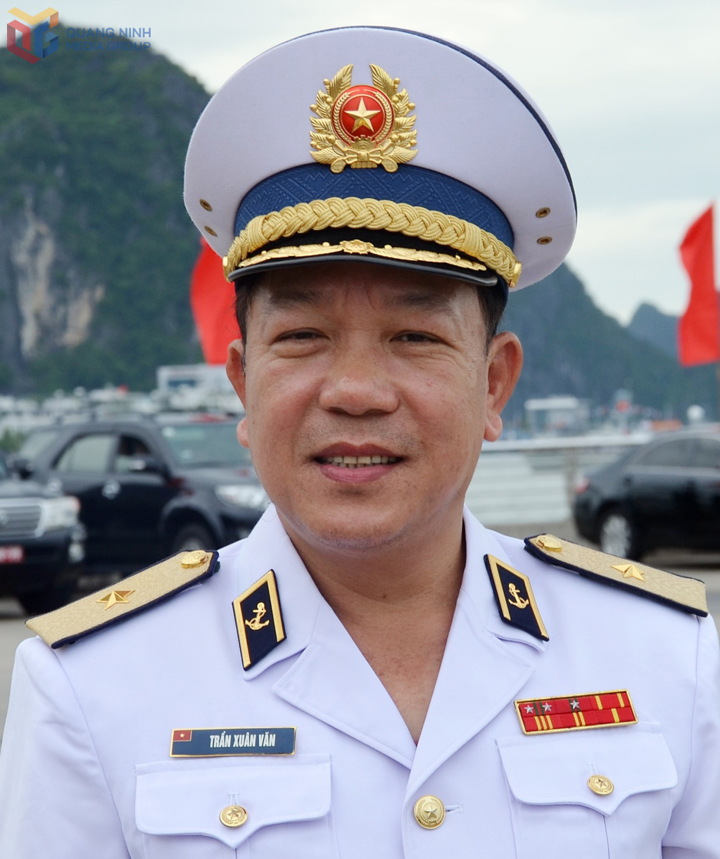 Chuẩn đô đốc Trần Xuân Văn, Chính ủy Vùng 1 Hải quân.