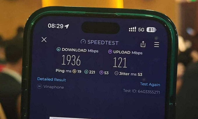Internet di động Việt Nam tăng 15 bậc trên bảng xếp hạng thế giới