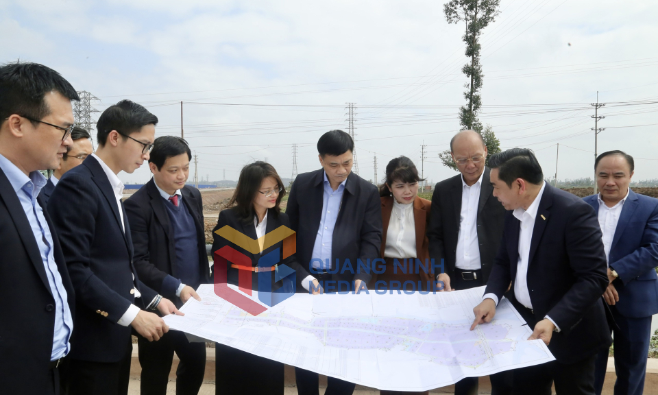 Phó Chủ tịch Quốc hội Vũ Hồng Thanh khảo sát, làm việc tại Quảng Ninh, tháng 3-2025