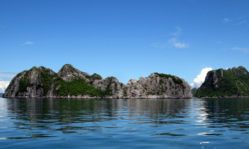 Ba Mun island in Bai Tu Long Bay