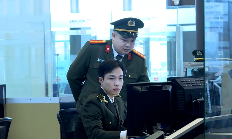 Sân bay Quốc tế Vân Đồn: Công an tiếp nhận nhiệm vụ, an ninh hàng không