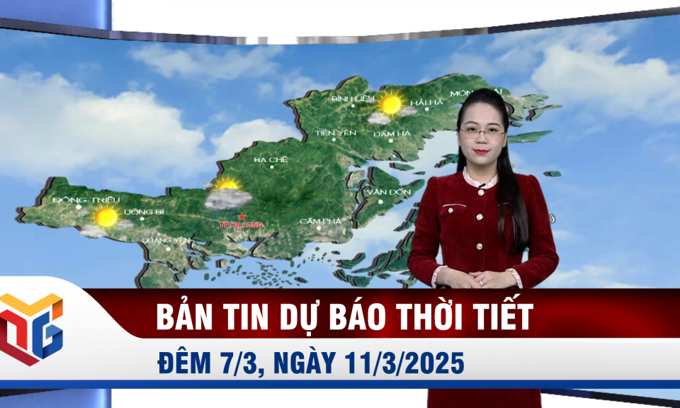 Bản tin dự báo thời tiết đêm 10, ngày 11/3/2025