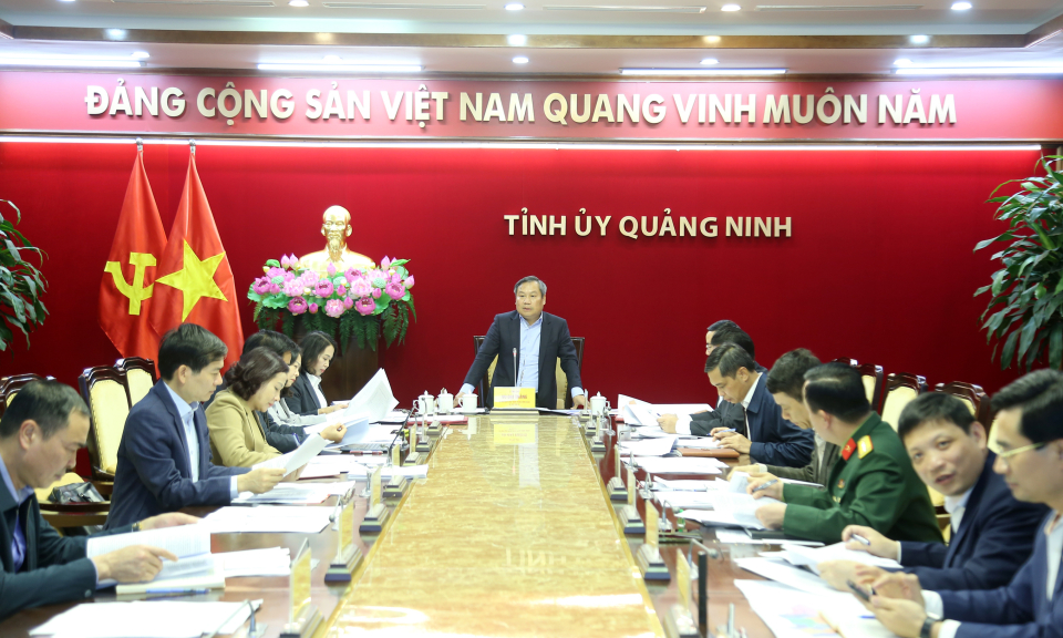 Ban Chỉ đạo sáp nhập các đơn vị hành chính cấp xã tỉnh họp phiên thứ 2