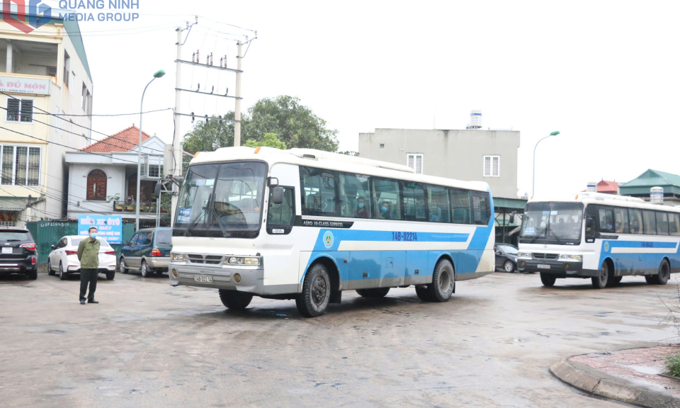 Đảm bảo an toàn những chuyến xe đưa đón thợ mỏ