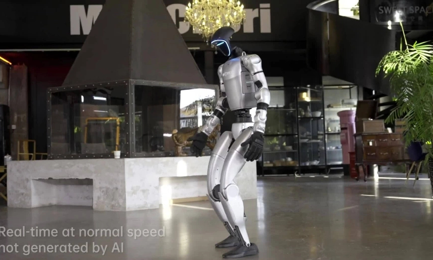 Robot hình người đầu tiên trên thế giới có thể 'bật tôm'