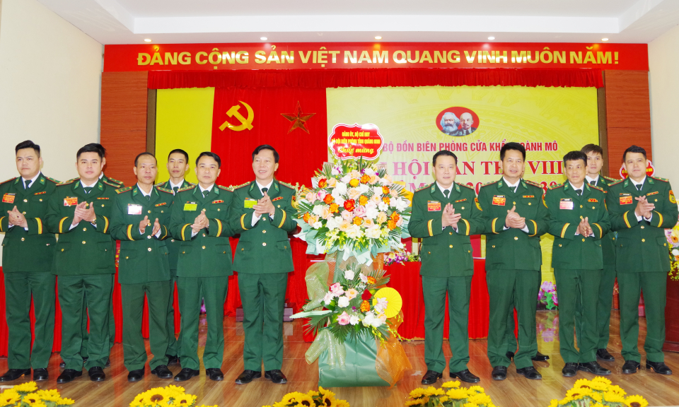 Đảng bộ Đồn Biên phòng cửa khẩu Hoành Mô (BĐBP Quảng Ninh) tổ chức Đại hội nhiệm kỳ 2025 – 2030