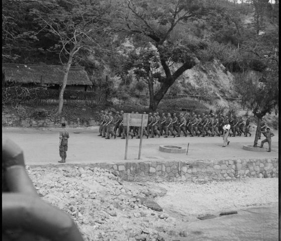 Các đơn vị thuộc Quân đoàn Vệ binh Cộng hoà số 3 (La 3e légion de marche de Garde républicains) là đơn vị cuối cùng của Pháp rút khỏi Hòn Gai ngày 25/4/1955.