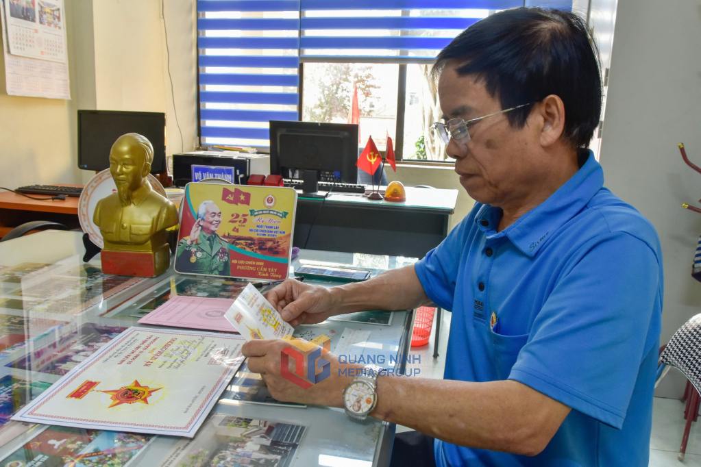 CCB Vũ Mạnh Hiệp ôn lại kỷ niệm chiến đấu