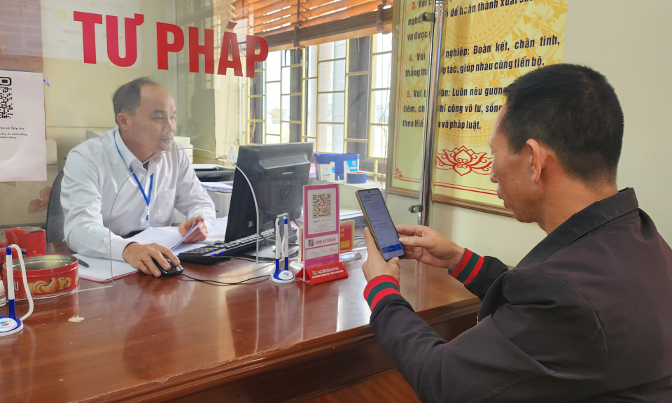 Chuyển đổi số ở Tiền An
