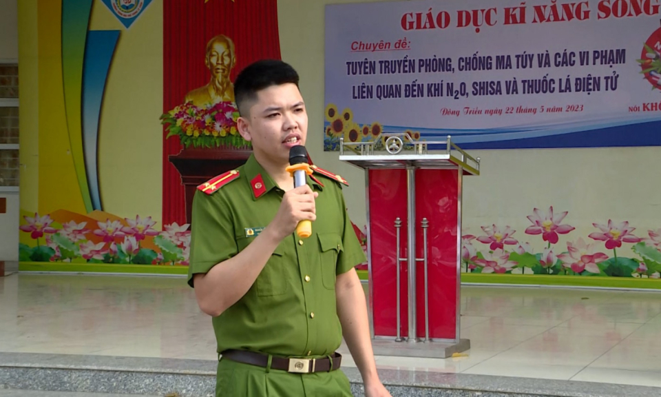 Thượng úy Nguyễn Đăng Khải anh dũng hi sinh trong khi truy bắt nhóm tội phạm ma túy